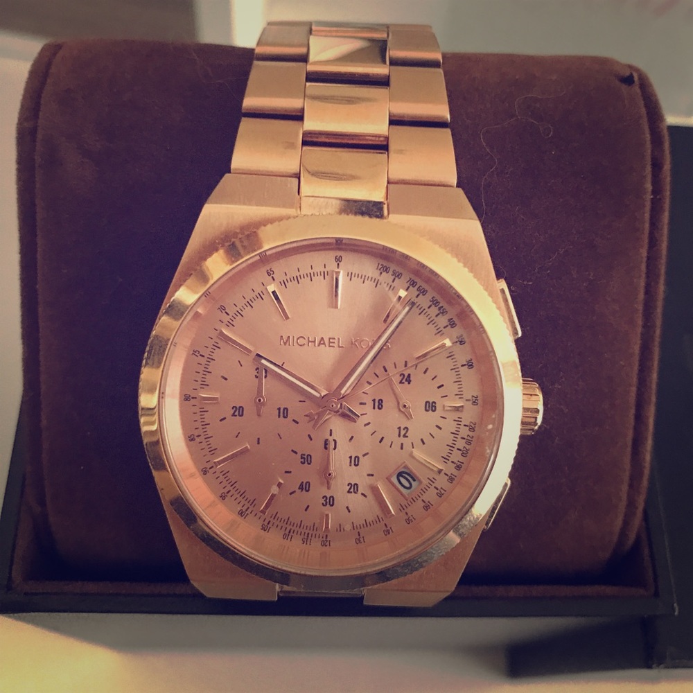 Michael Kors Watch (Rose Gold)